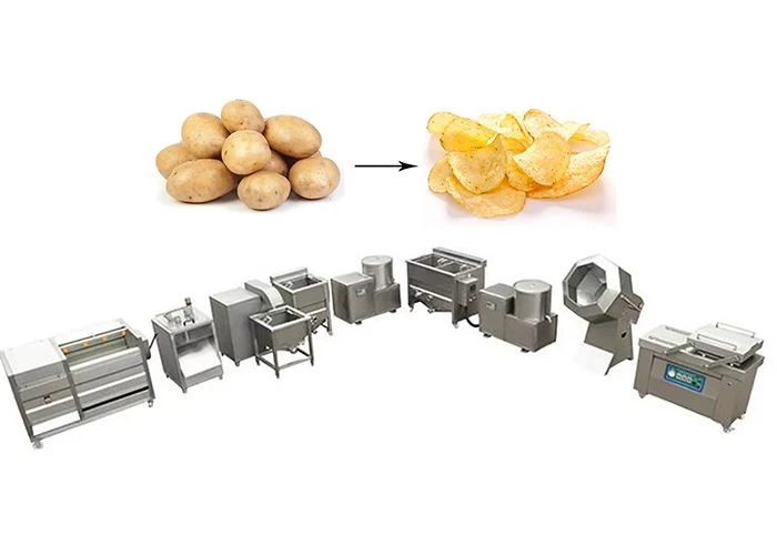 50 kg små potetgullmaskin