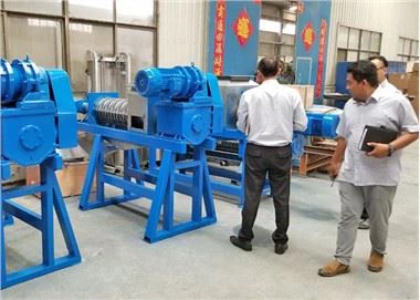 Skrue Trykk Type EFB Fiber Avvanning Maskin
