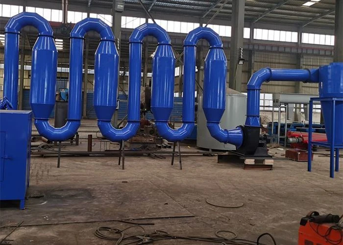 Tørkemaskin for sagflis